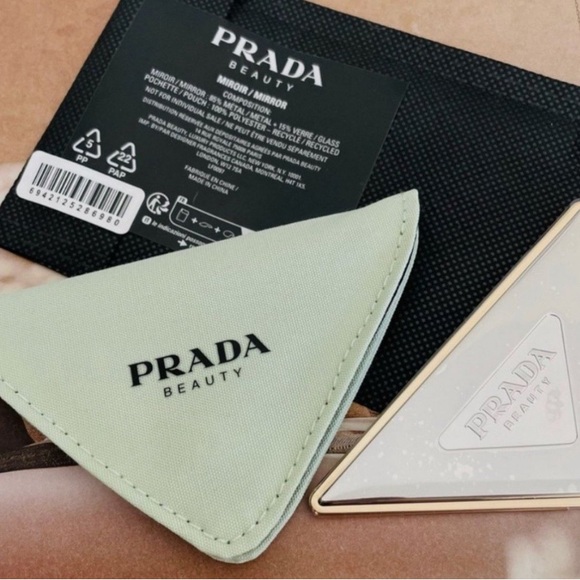 Prada Beauty Mirror and Pouch - Novelty Gift with Purchase - Picture 1 of 3